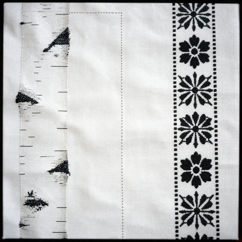 Traditional weaving pattern